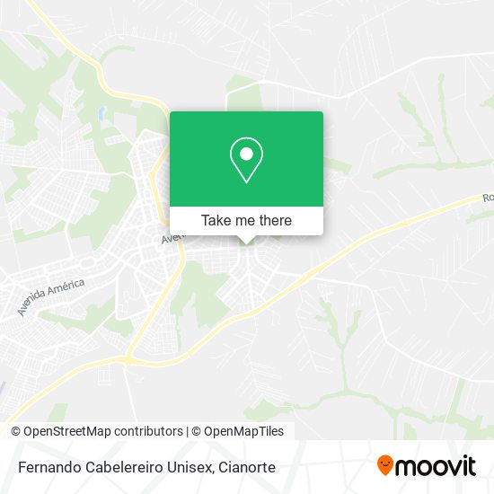 Fernando Cabelereiro Unisex map
