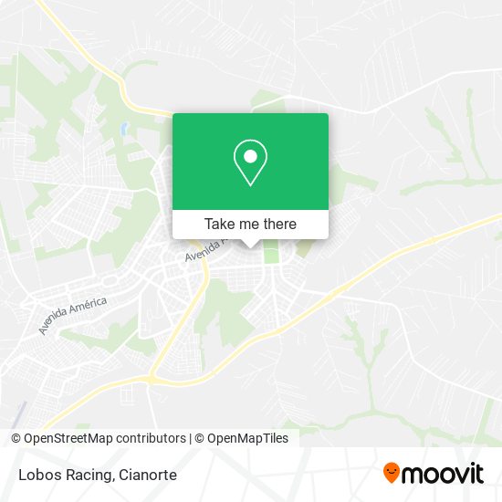 Lobos Racing map