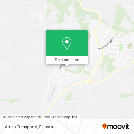 Arrais Transporte map