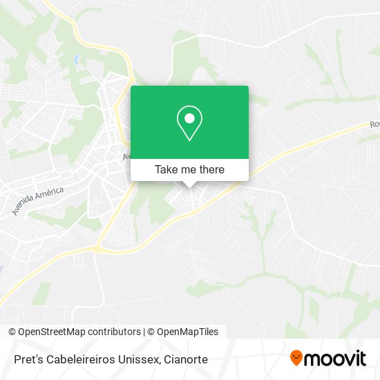 Pret's Cabeleireiros Unissex map