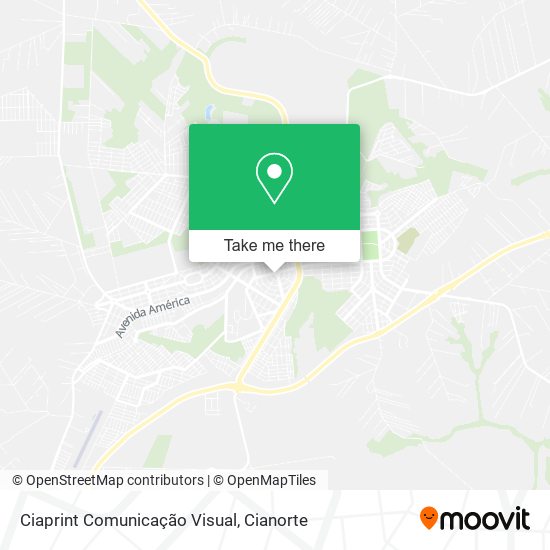 Ciaprint Comunicação Visual map