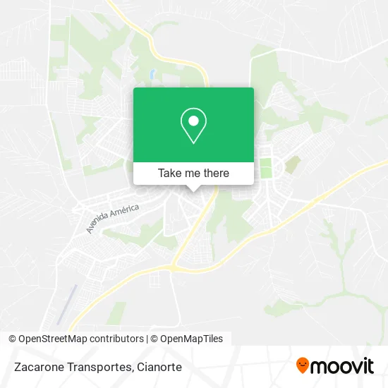 Zacarone Transportes map