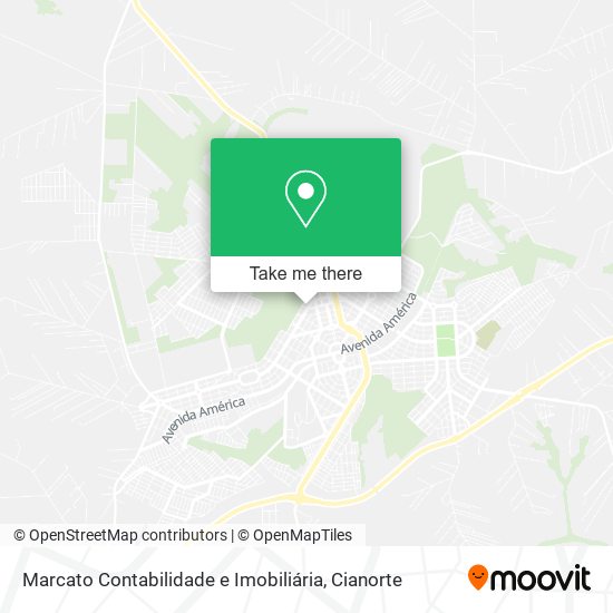 Marcato Contabilidade e Imobiliária map