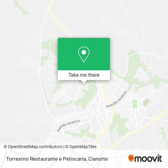Mapa Torresmo Restaurante e Petiscaria