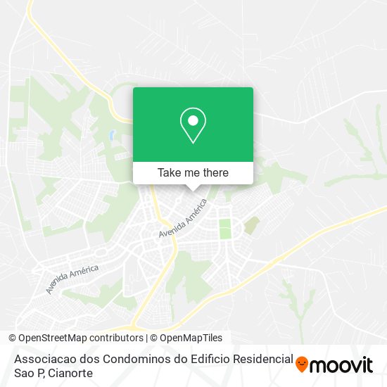 Associacao dos Condominos do Edificio Residencial Sao P map