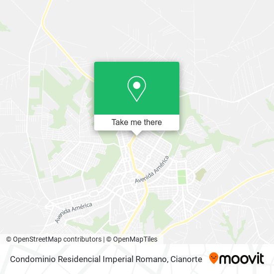 Condominio Residencial Imperial Romano map