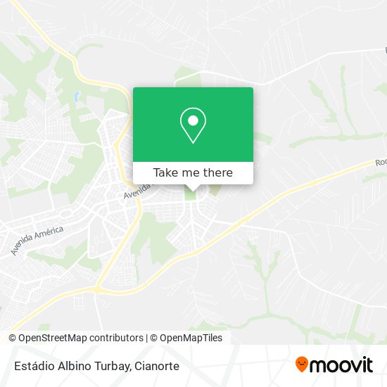 Estádio Albino Turbay map