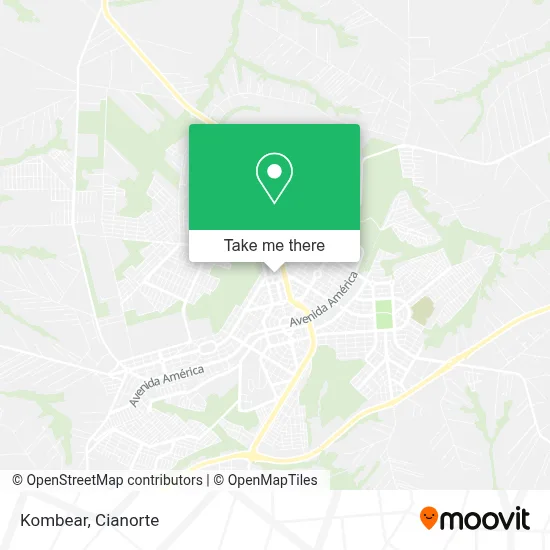 Kombear map