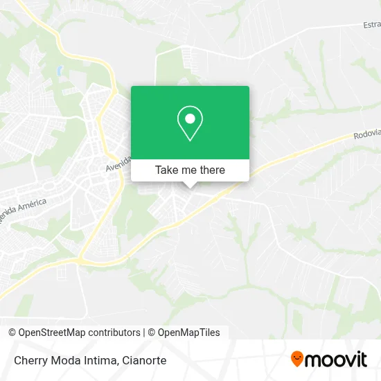 Cherry Moda Intima map