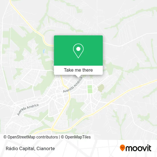 Rádio Capital map