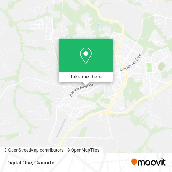 Digital One map