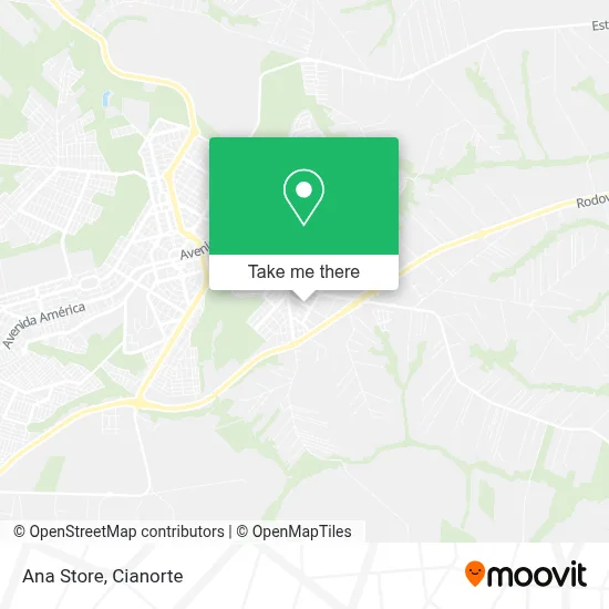 Ana Store map