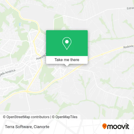 Terra Software map