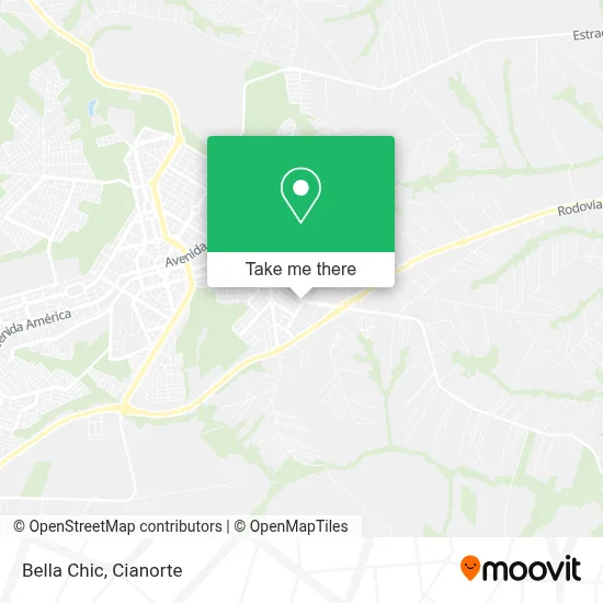 Bella Chic map
