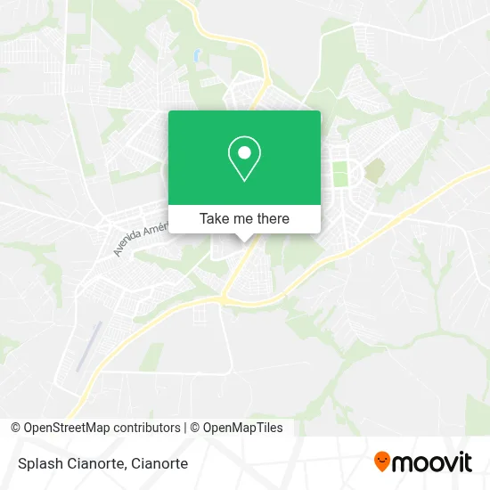 Splash Cianorte map