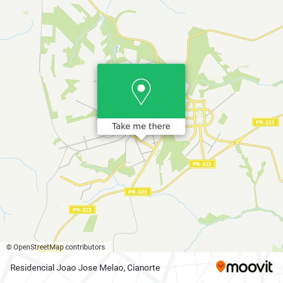 Mapa Residencial Joao Jose Melao