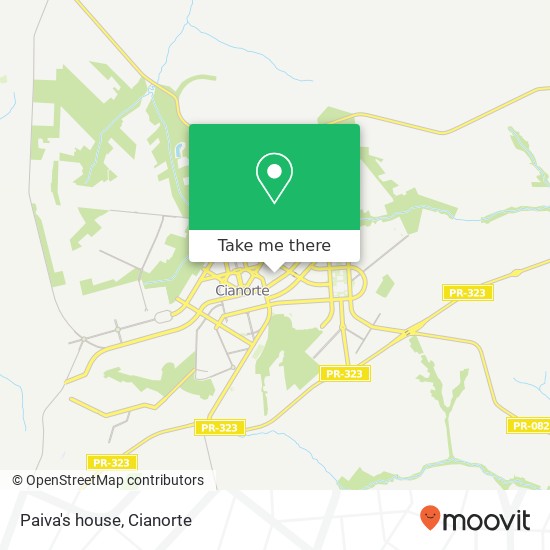 Paiva's house map