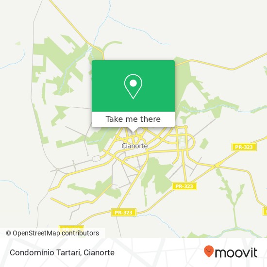 Condomínio Tartari map