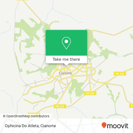 Ophicina Do Atleta map