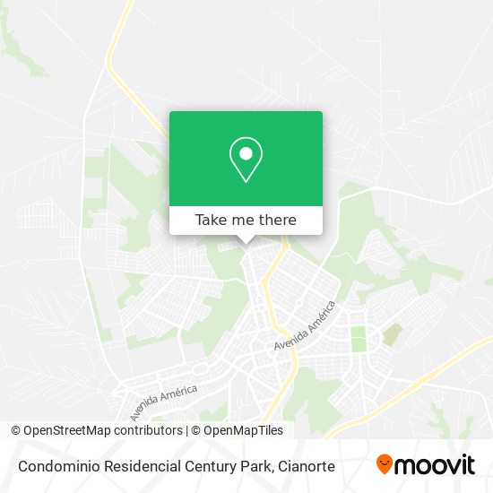 Mapa Condominio Residencial Century Park