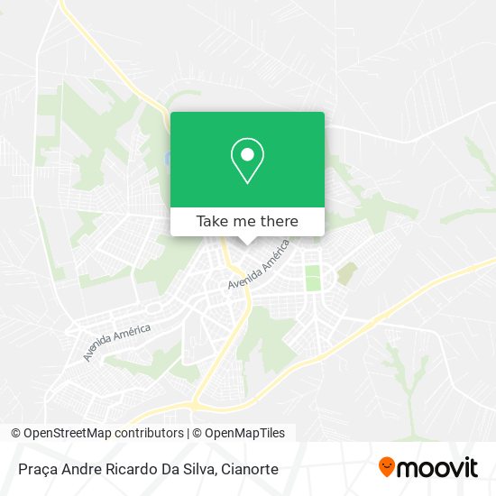 Mapa Praça Andre Ricardo Da Silva