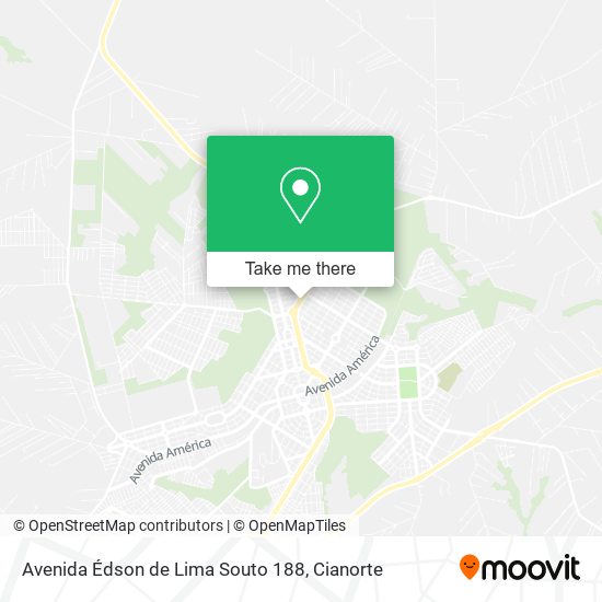 Avenida Édson de Lima Souto 188 map