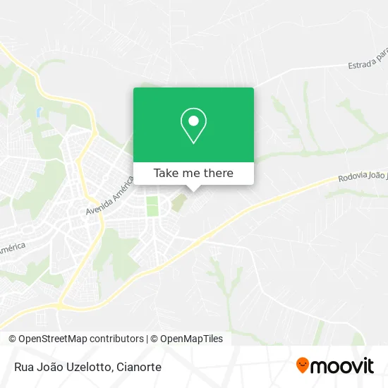 Rua João Uzelotto map