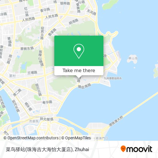 菜鸟驿站(珠海吉大海怡大厦店) map
