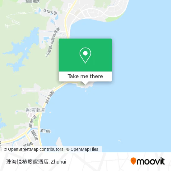 珠海悦椿度假酒店 map