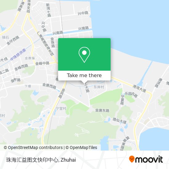 珠海汇益图文快印中心 map