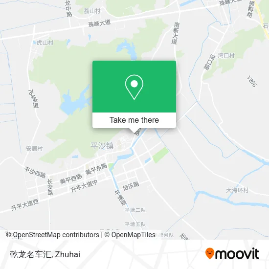 乾龙名车汇 map