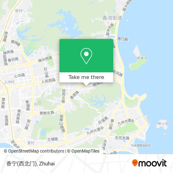 香宁(西北门) map