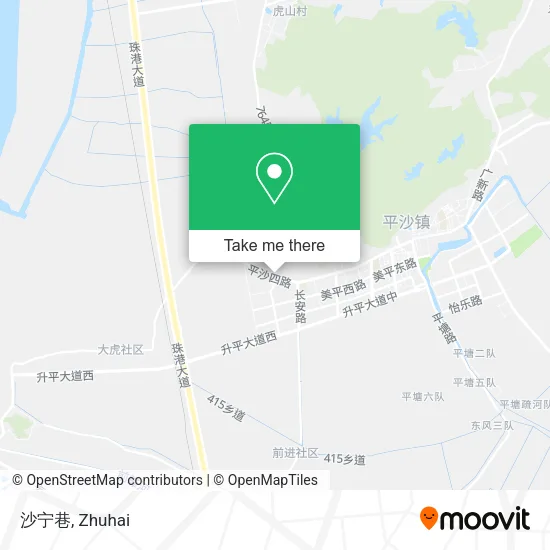 沙宁巷 map