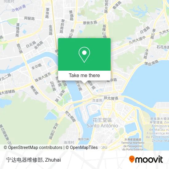 宁达电器维修部 map