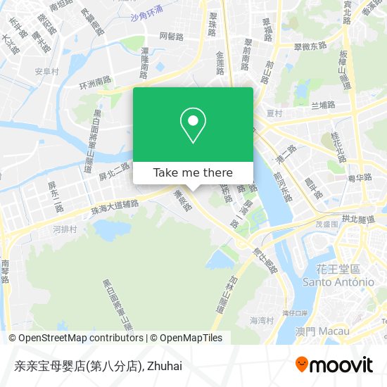 亲亲宝母婴店(第八分店) map