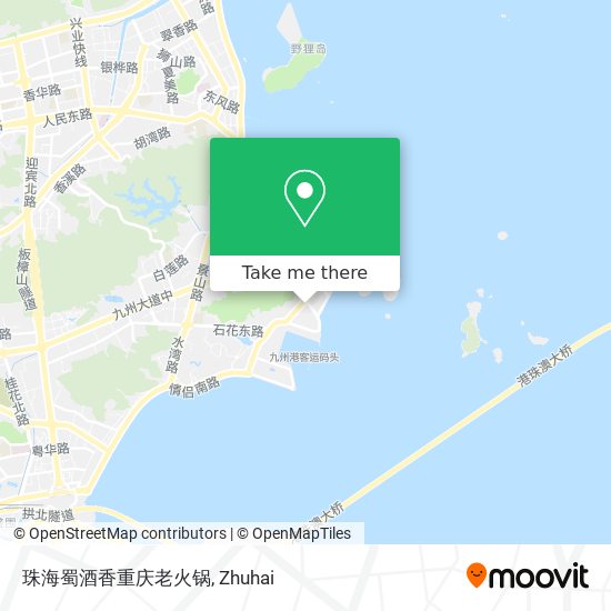 珠海蜀酒香重庆老火锅 map