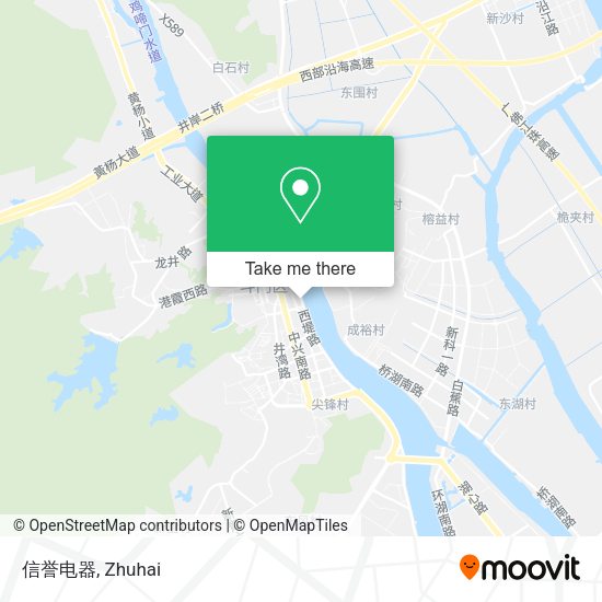 信誉电器 map