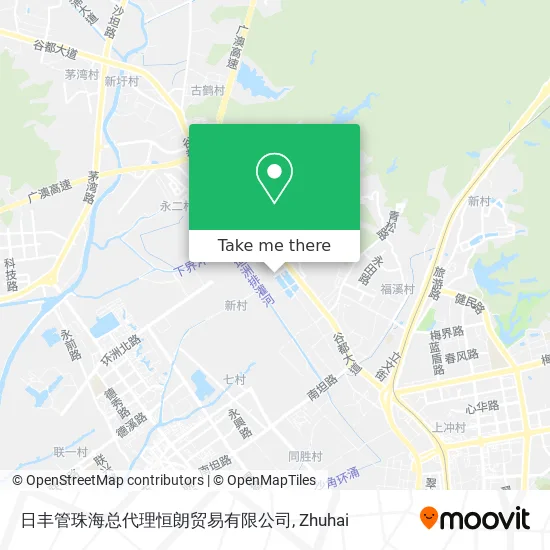 日丰管珠海总代理恒朗贸易有限公司 map