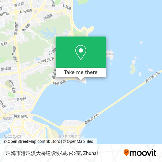 珠海市港珠澳大桥建设协调办公室 map
