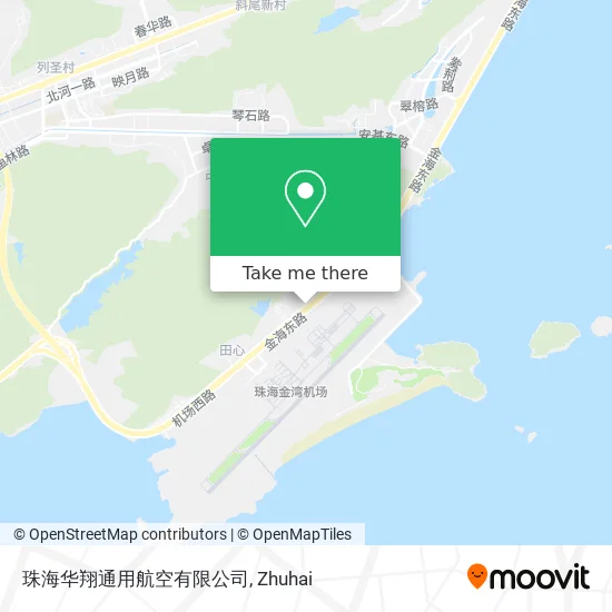 珠海华翔通用航空有限公司 map