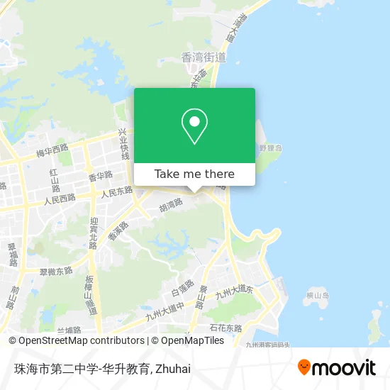 珠海市第二中学-华升教育 map