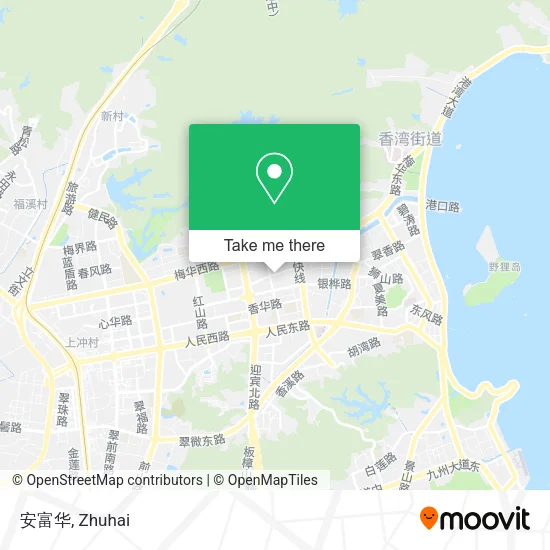 安富华 map