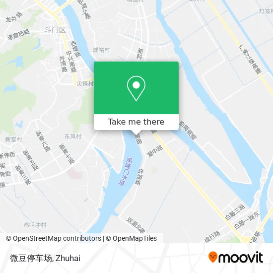 微豆停车场 map