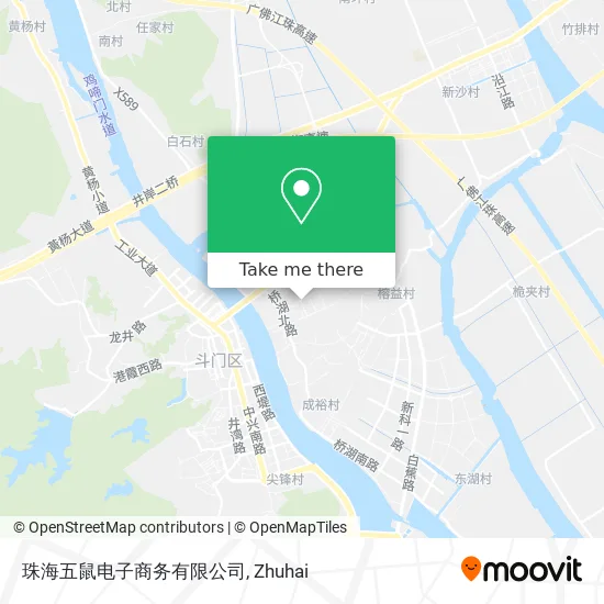珠海五鼠电子商务有限公司 map