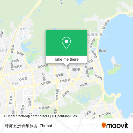 珠海五洲青年旅舍 map