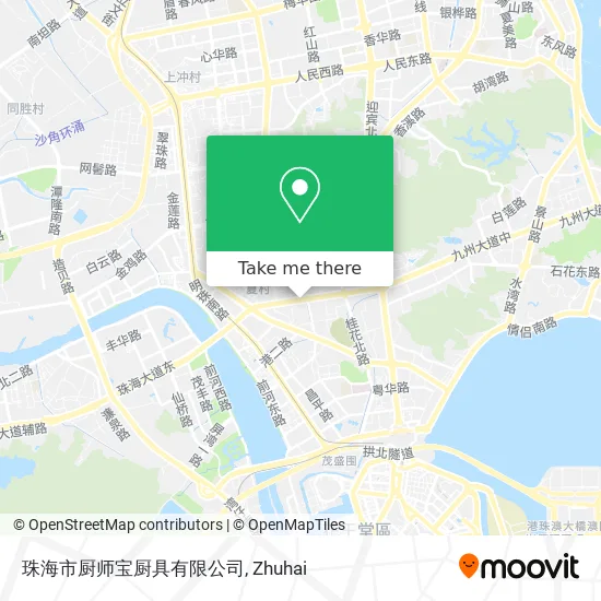 珠海市厨师宝厨具有限公司 map