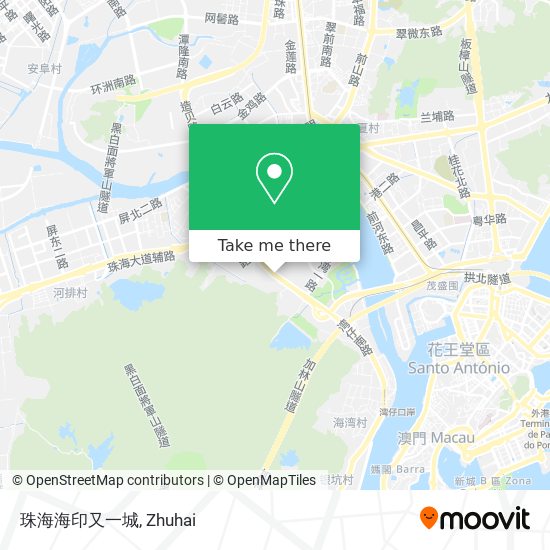 珠海海印又一城 map