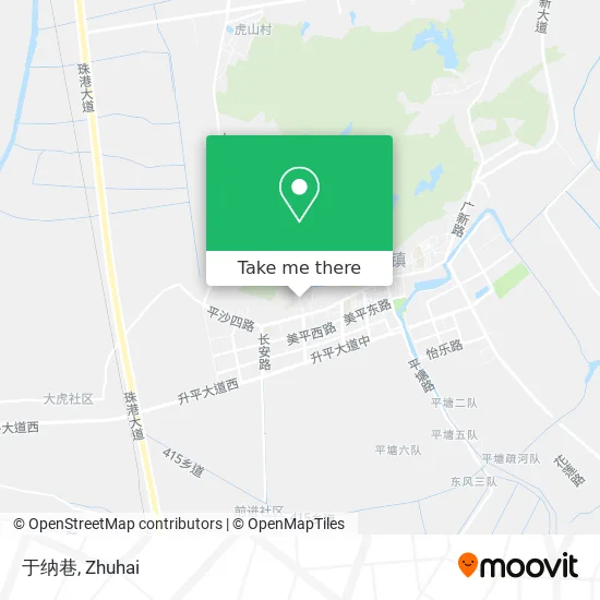 于纳巷 map