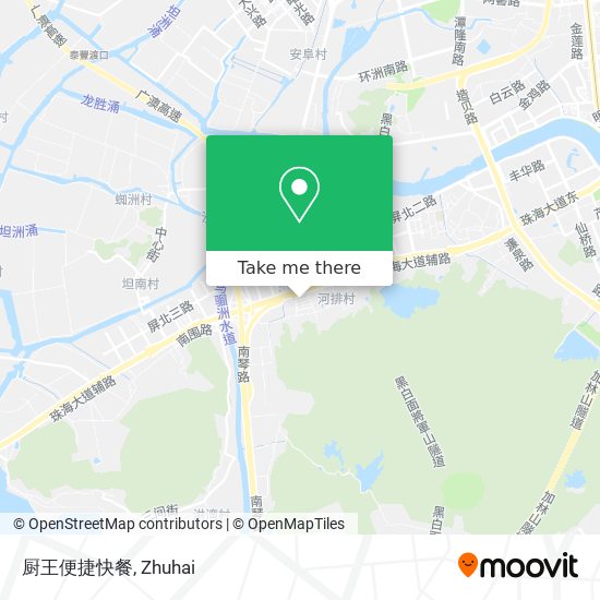 厨王便捷快餐 map