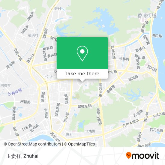 玉贵祥 map